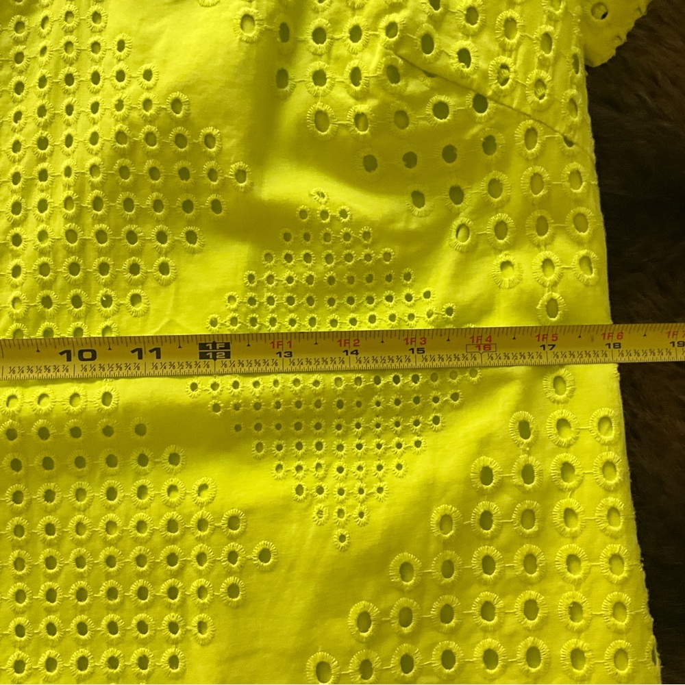 Trina Turk Lime Green Eyelet Dress - Picture 8 of 11
